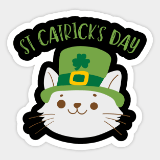St Catrick's Day Sticker